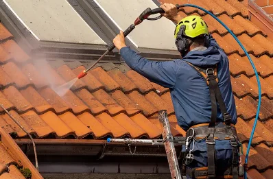 Démoussage et hydrofuge de toiture à Pouy